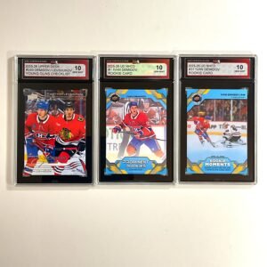 3-Card Rookie Bundle - Demidov/Levshunov Checklist & Ivan Demidov Prominent Rookies/Rookie Moments