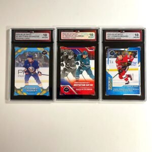 3-Card Rookie Bundle - Matthew Schaefer, Macklin Celebrini & Connor Bedard