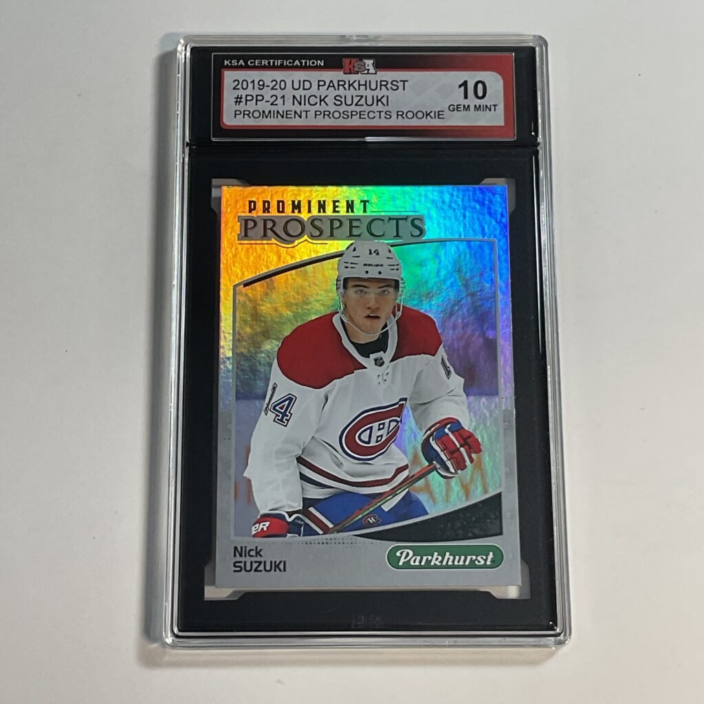 2019-20 UD Parkhurst Nick Suzuki #PP-21 Prominent Prospects Rookie KSA 10