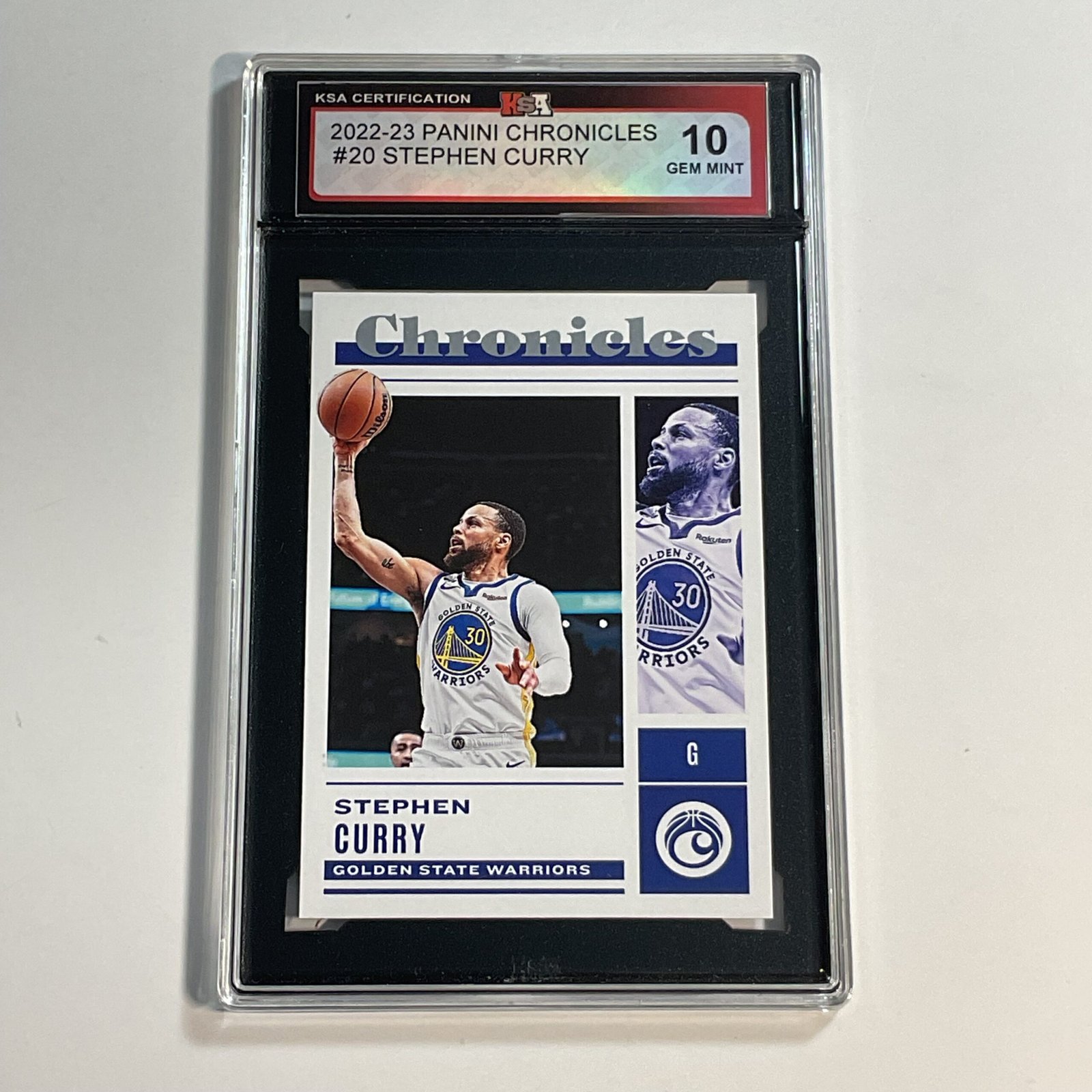 2022-23 Panini Chronicles Stephen Curry #20 KSA 10