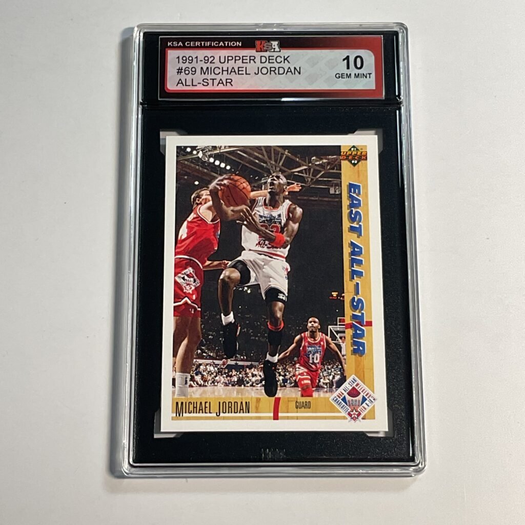 1991-92 Upper Deck Michael Jordan #69 All-Star KSA 10