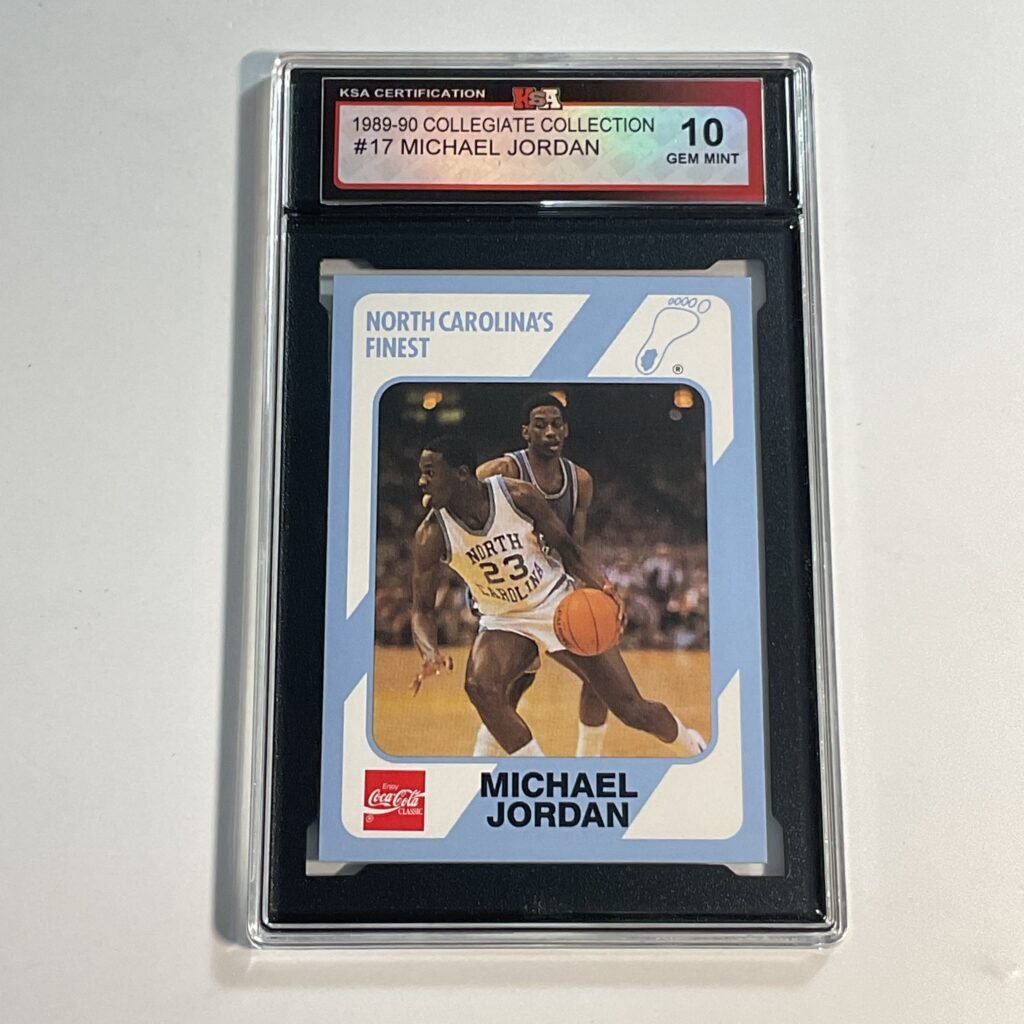 1989-90 Collegiate Collection Michael Jordan #17 KSA 10