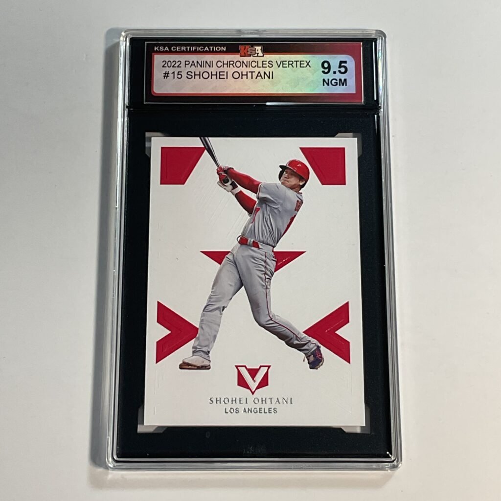 2022 Panini Chronicles Vertex Shohei Ohtani #15 KSA 9.5