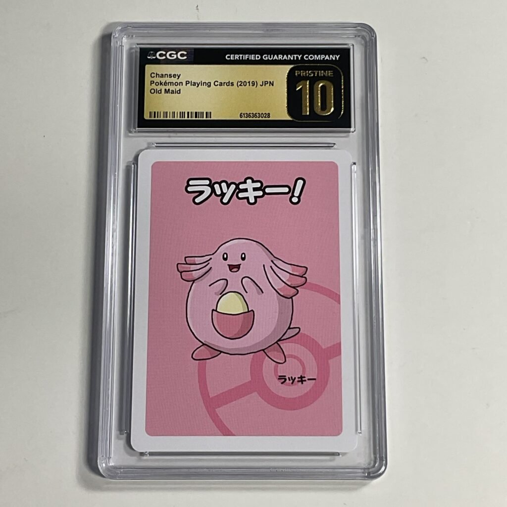 2019 Pokemon Playing Cards JPN Chansey Old Maid CGC Pristine 10