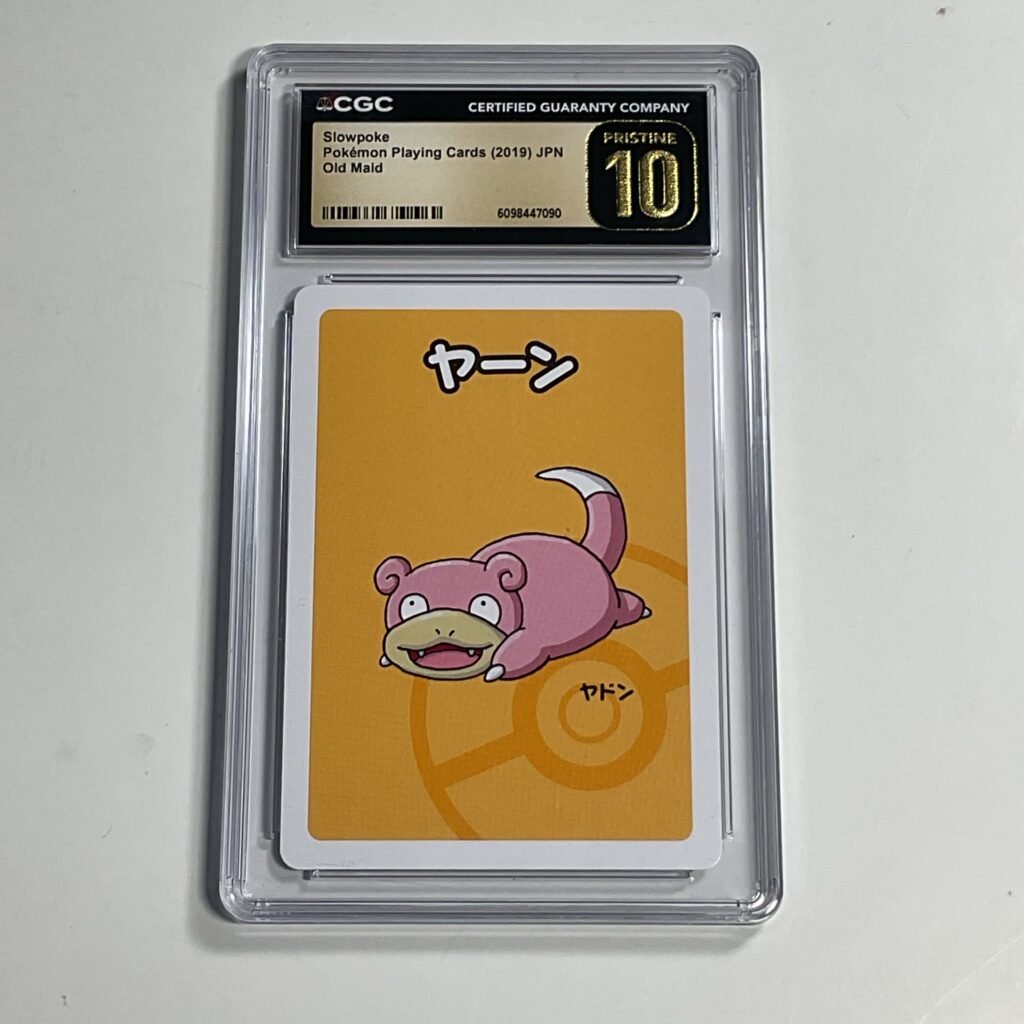 2019 Pokemon Playing Cards JPN Slowpoke Old Maid CGC Pristine 10