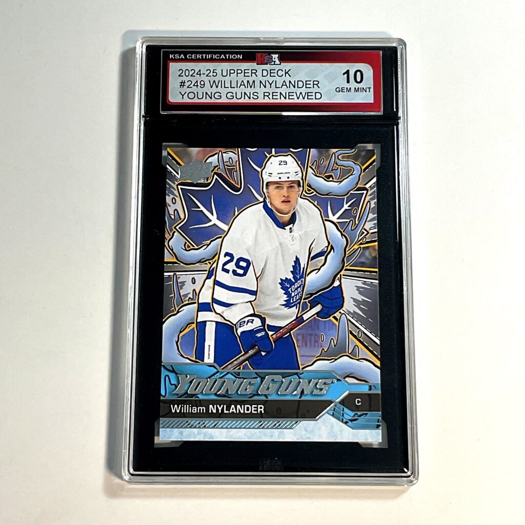2024-25 Upper Deck William Nylander #249 Young Guns Renewed KSA 10