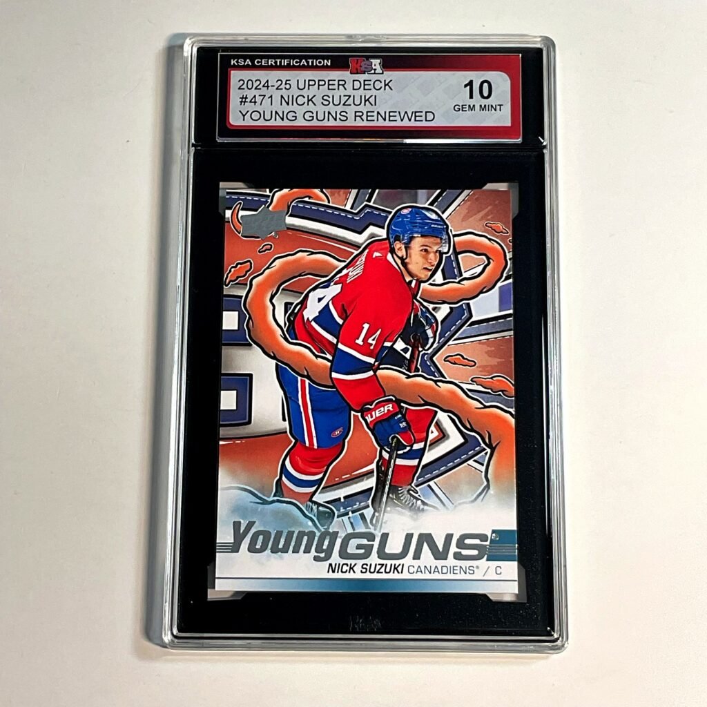 2024-25 Upper Deck Nick Suzuki #471 Young Guns Renewed KSA 10