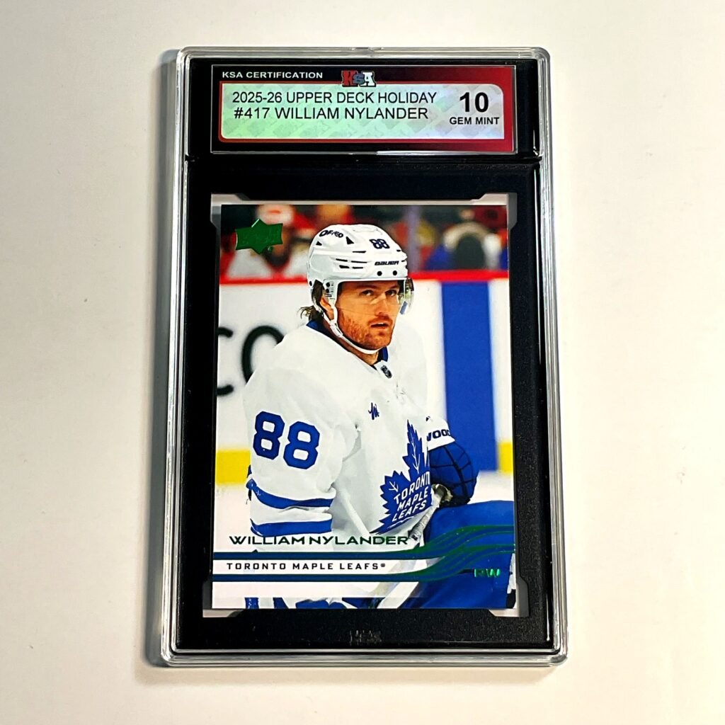 2025-26 Upper Deck Holiday William Nylander #417 KSA 10
