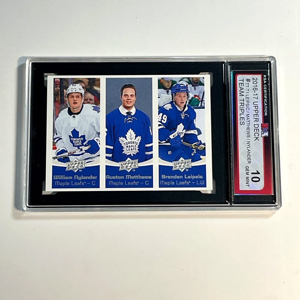 2016-17 Upper Deck Leipsic / Matthews / Nylander #TT-T1 Team Triples KSA 10