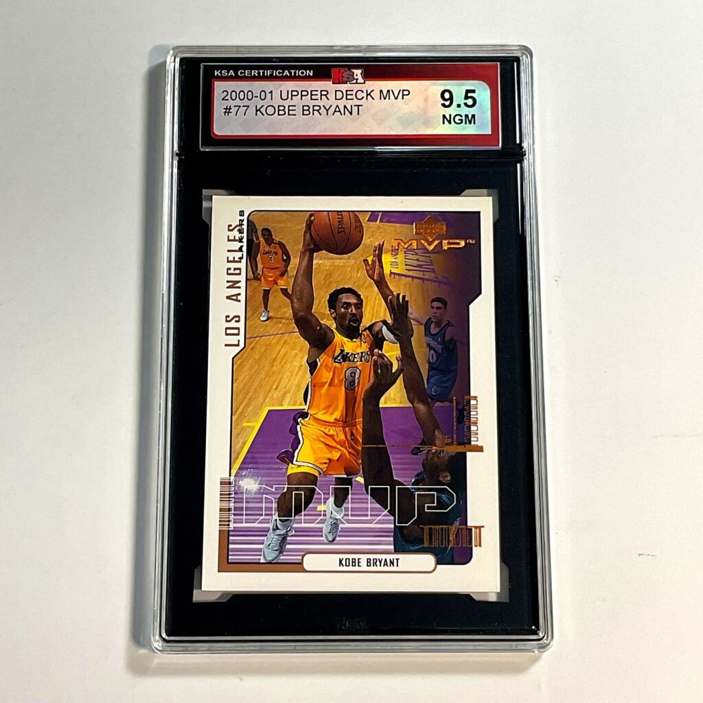 2000-01 Upper Deck MVP Kobe Bryant #77 KSA 9.5