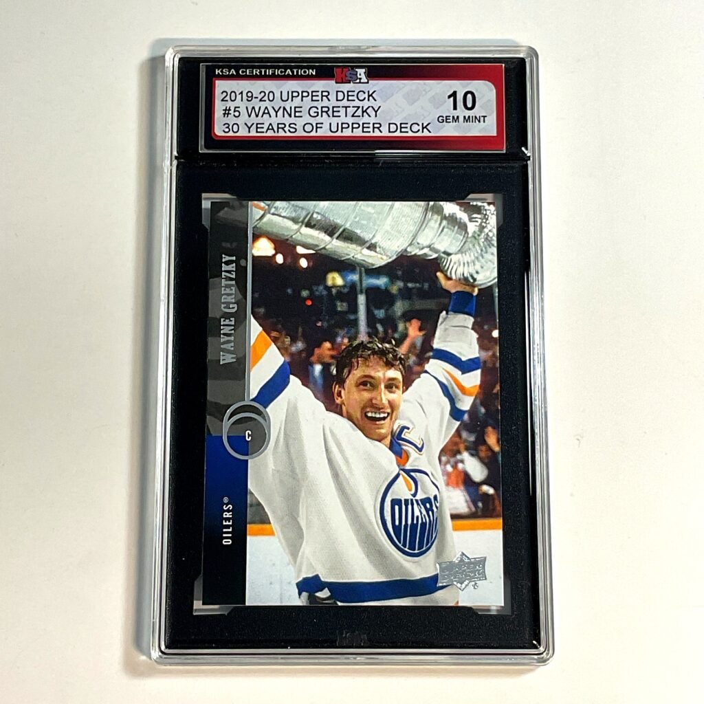 2019-20 Upper Deck Wayne Gretzky #5 30 Years of Upper Deck KSA 10