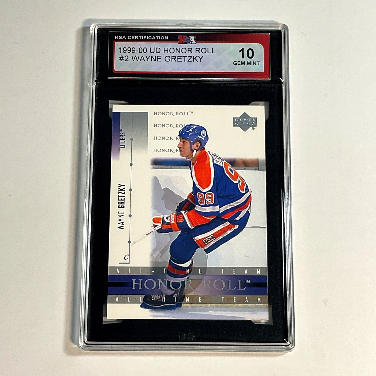 1999-00 UD Honor Roll Wayne Gretzky #2 KSA 10