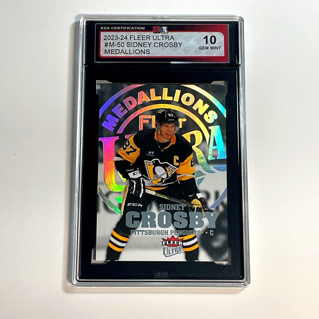 2023-24 Fleer Ultra Sidney Crosby #M-50 Medallions KSA 10