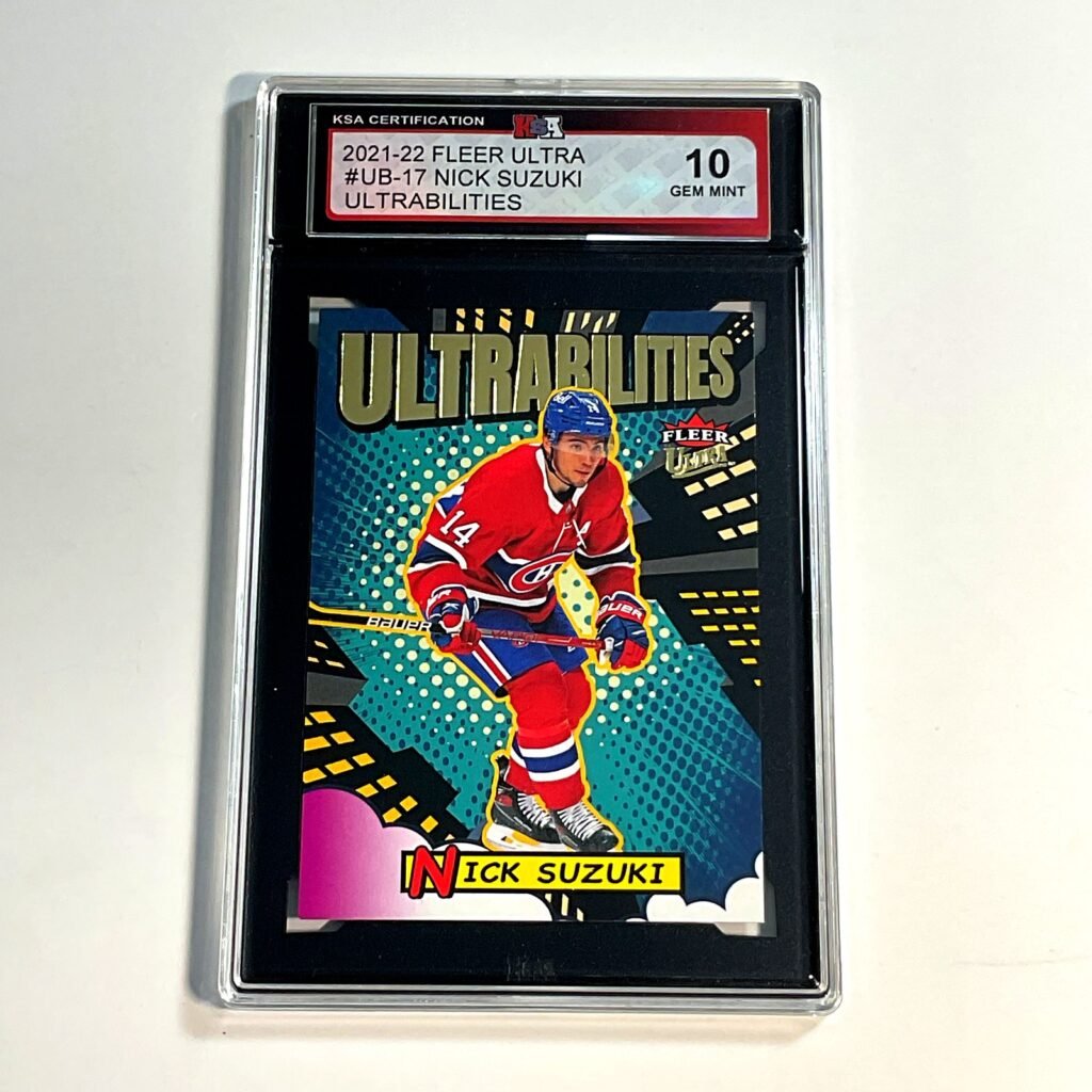 2021-22 Fleer Ultra Nick Suzuki #UB-17 Ultrabilities KSA 10