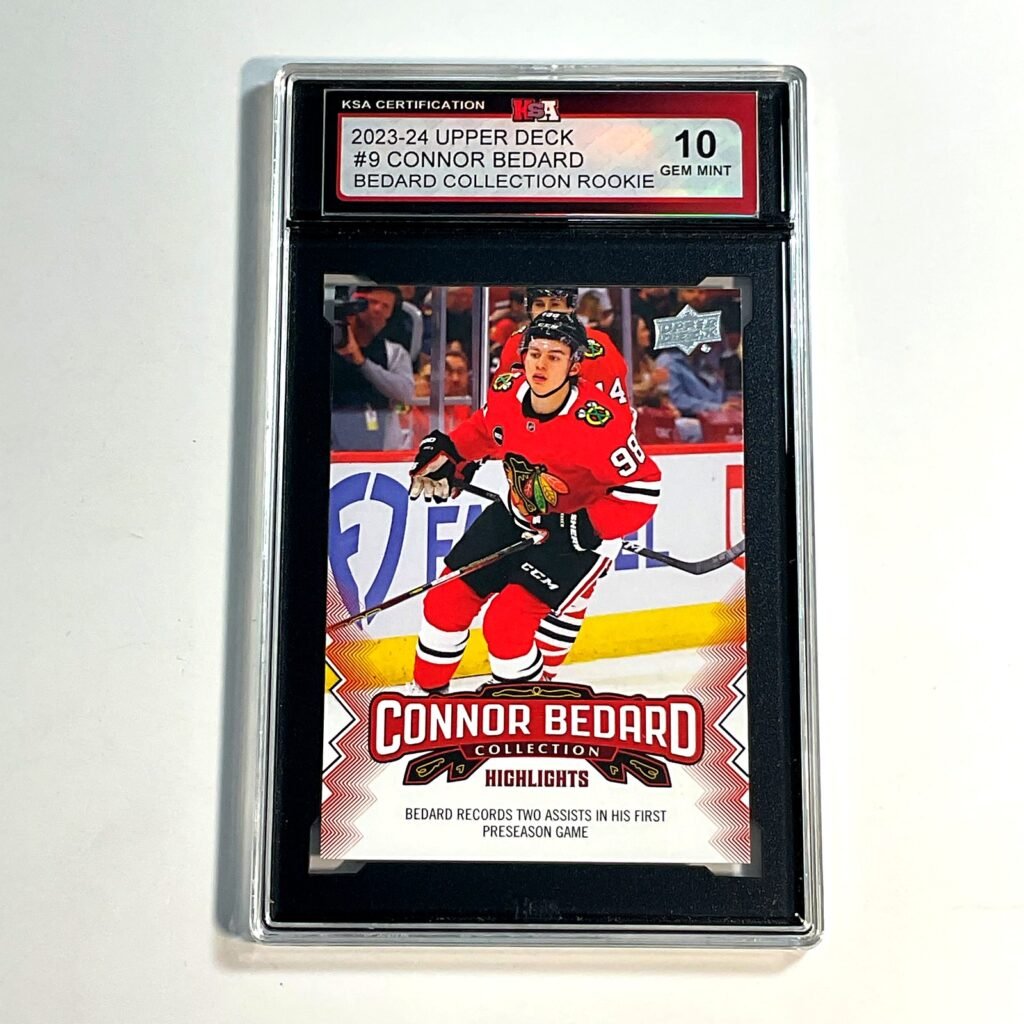2023-24 Upper Deck Connor Bedard #9 Bedard Collection Rookie KSA 10