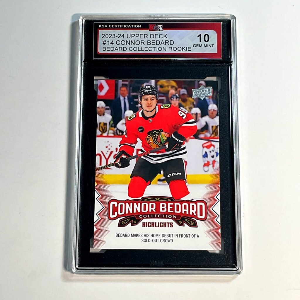 2023-24 Upper Deck Connor Bedard #14 Bedard Collection Rookie KSA 10