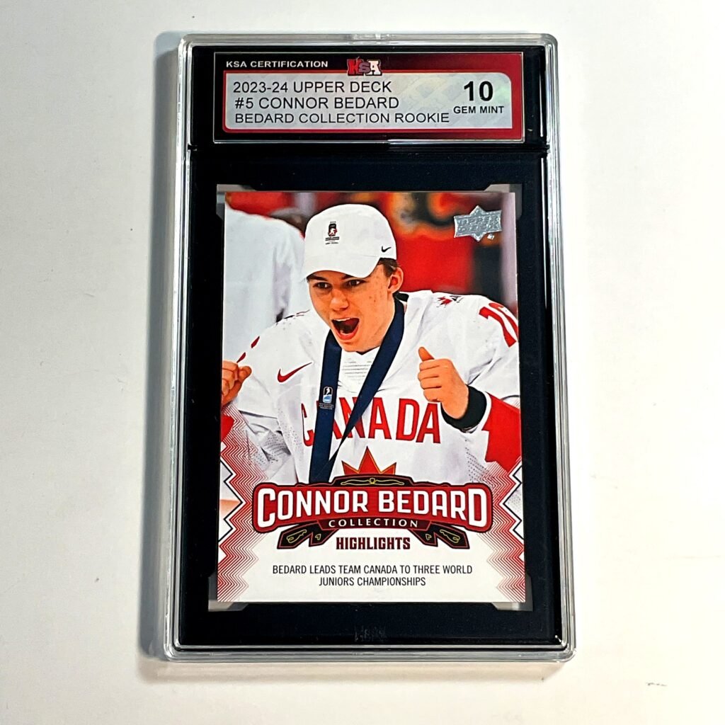 2023-24 Upper Deck Connor Bedard #5 Bedard Collection Rookie KSA 10