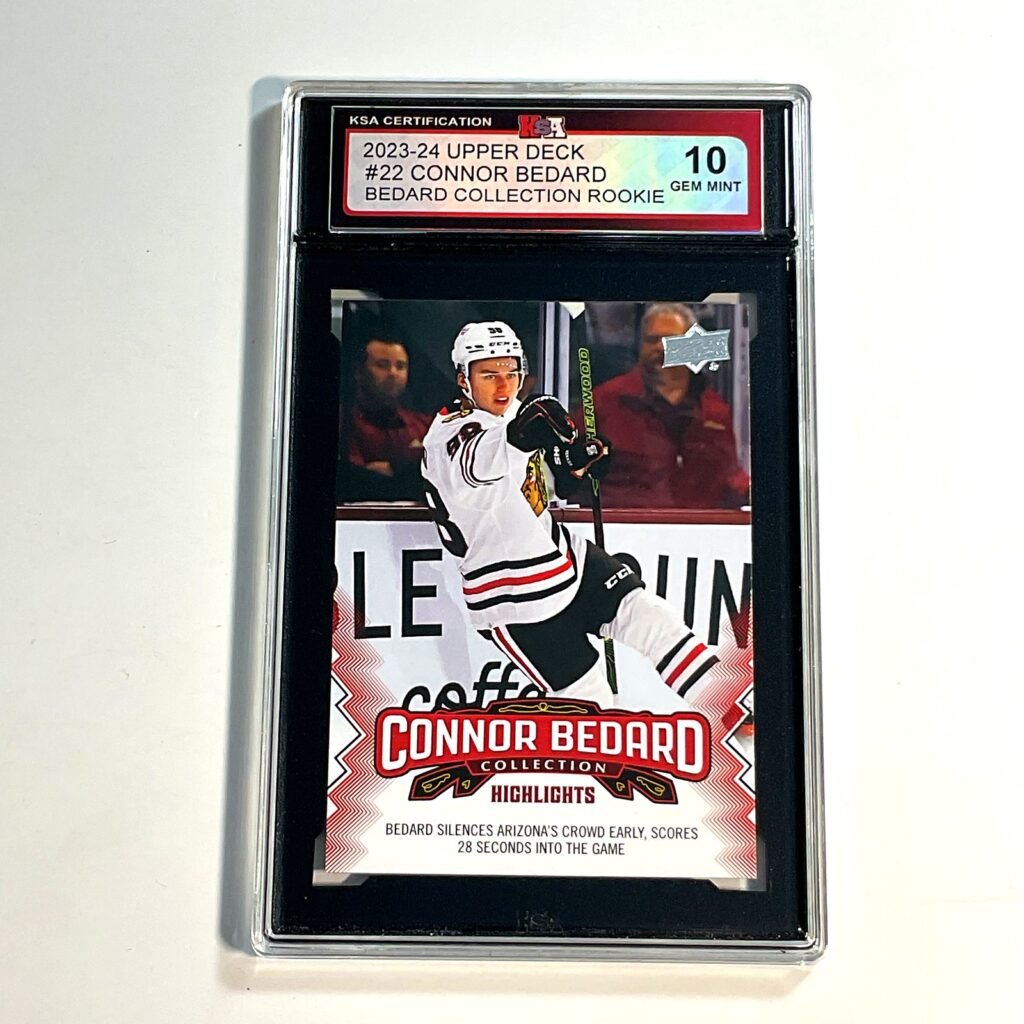 2023-24 Upper Deck Connor Bedard #22 Bedard Collection Rookie KSA 10