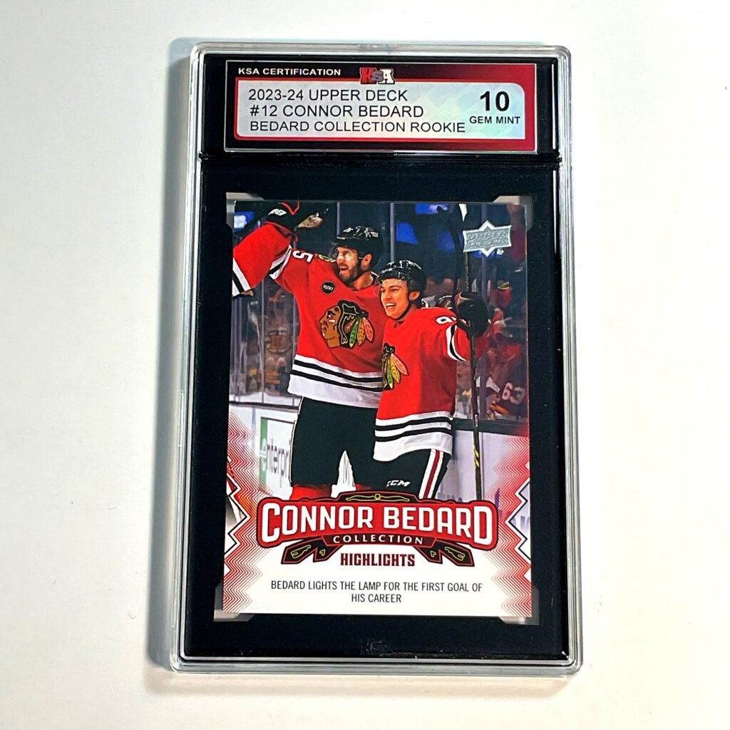 2023-24 Upper Deck Connor Bedard #12 Bedard Collection Rookie KSA 10