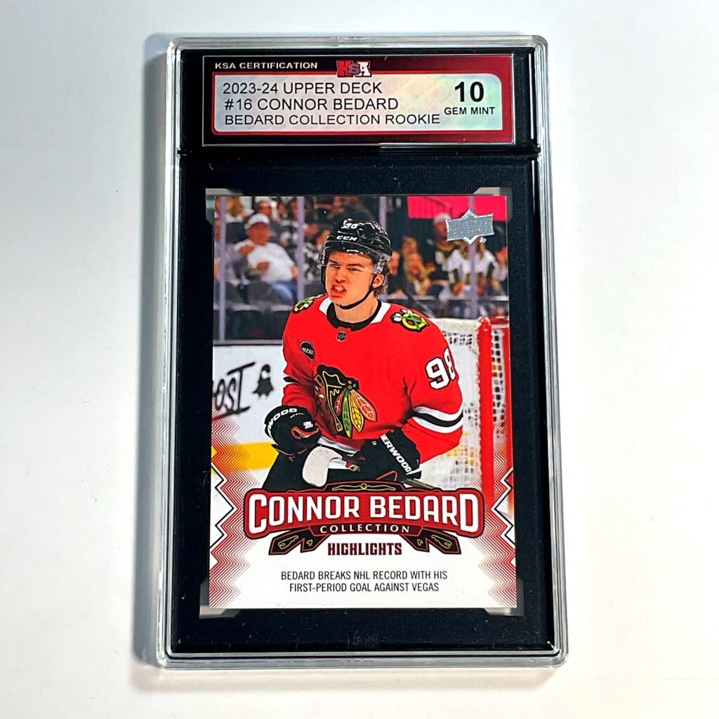 2023-24 Upper Deck Connor Bedard #16 Bedard Collection Rookie KSA 10