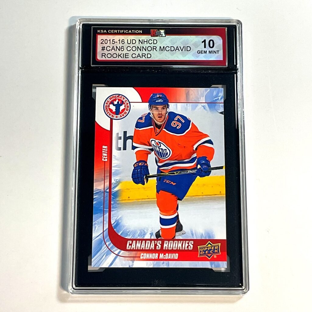 2015-16 UD NHCD Connor McDavid #CAN6 Rookie Card KSA 10