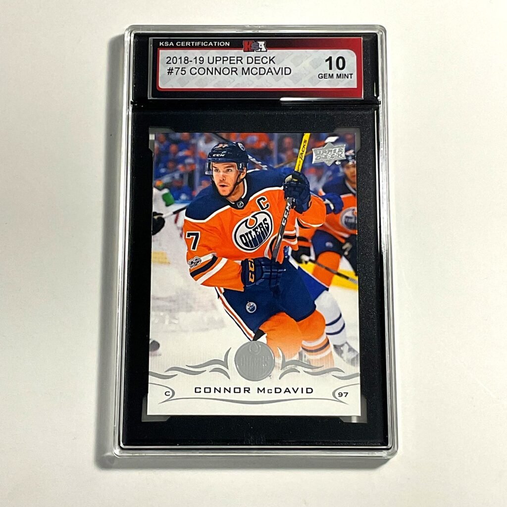 2018-19 Upper Deck Connor McDavid #75 KSA 10