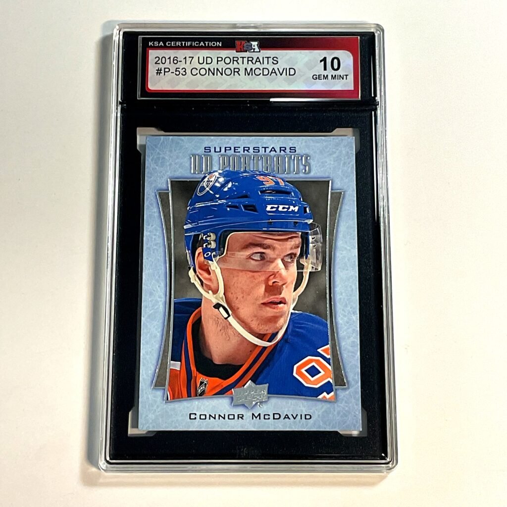 2016-17 UD Portraits Connor McDavid #P-53 KSA 10