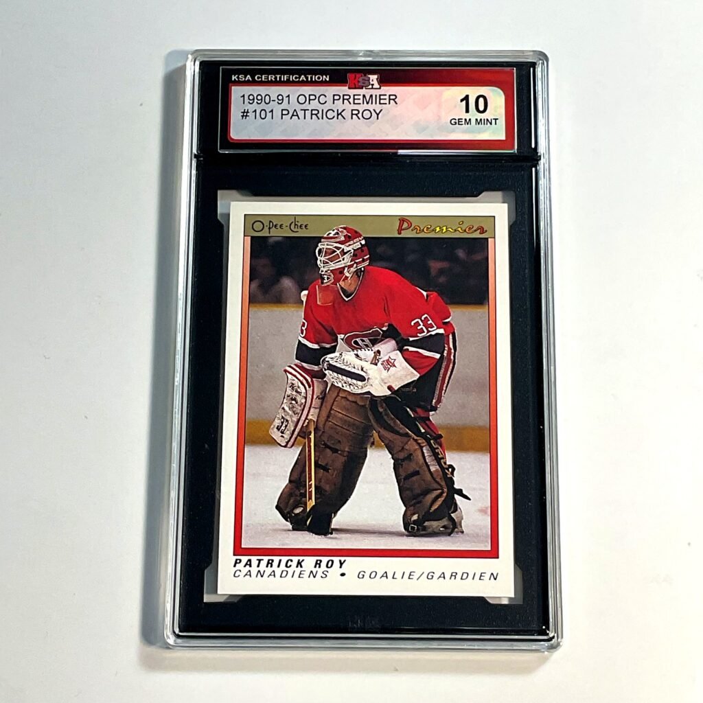 1990-91 OPC Premier Patrick Roy #101 KSA 10