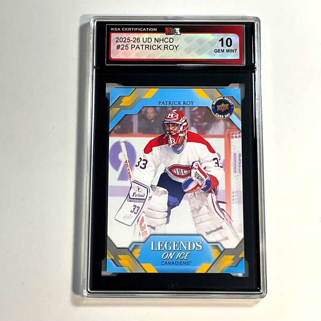 2025-26 UD NHCD Patrick Roy #25 KSA 10